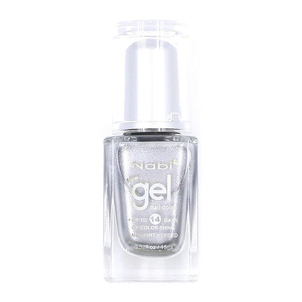 NG82 - New Gel Nail Polish Silver Glitter