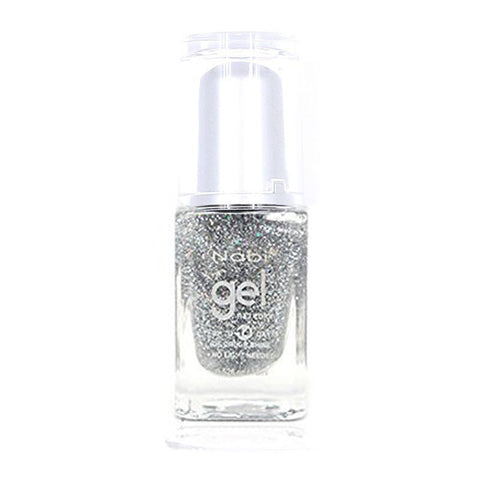NG86 - New Gel Nail Polish Silver Round Ball
