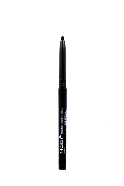 AP32 - Retractable Auto Lip Liner Pencil Black Glitter