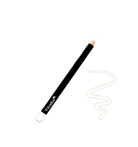 E22 - 5 1/2" Short Eyeliner Pencil White Frost