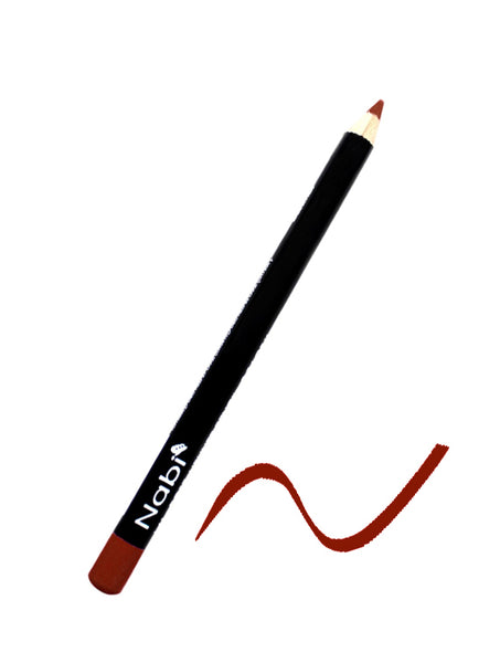 L32 - 5 1/2" Short Lipliner Pencil Red Brown