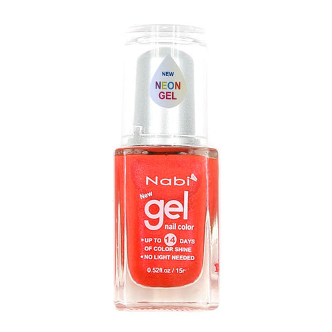 NG105 - New Gel Nail Polish Neon Coral