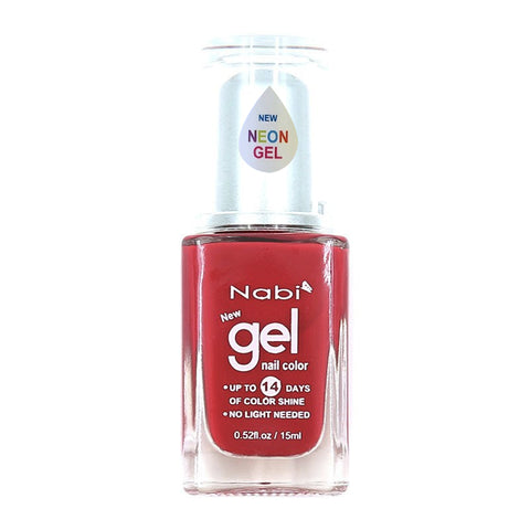NG108 - New Gel Nail Polish Neon Red